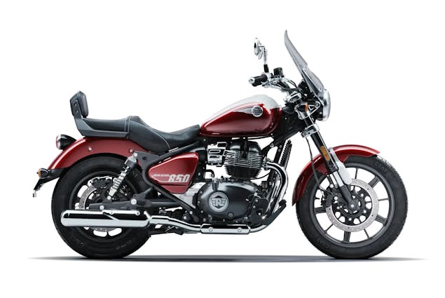 ROYAL ENFIELD -  SUPER METEOR 650 CELESTIAL RED
