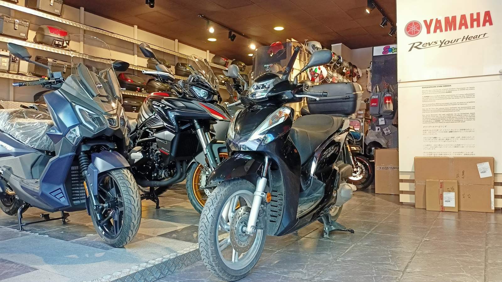 HONDA -  SH300 ΜΑΥΡΟ 05.2019