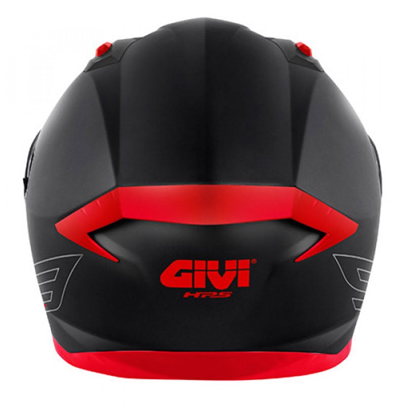 GIVI - ΚΡΑΝΟΣ H50.9 BLACK/RED SOLID COLOR + PINLOCK + ΦΥΜΕ