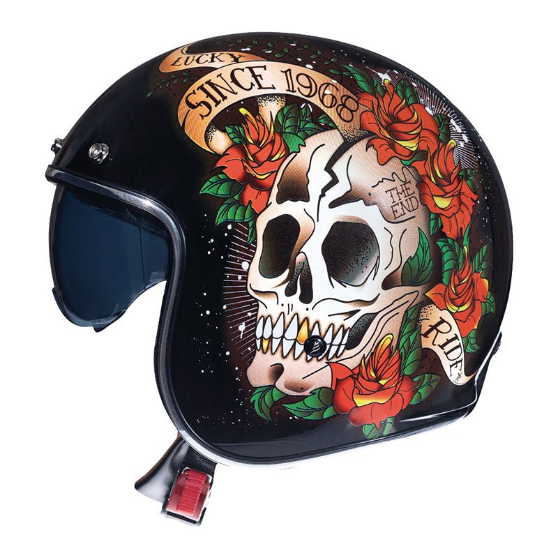 MT - ΚΡΑΝΟΣ  LE MANS 2 SV SKULL & ROSES A1
