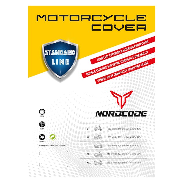 NORDCODE - Kάλυμμα μοτό Nordcode Standard Line XL 246*104*127